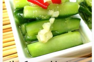 可藍食驗筆記本│涼拌蒜味小黃瓜
